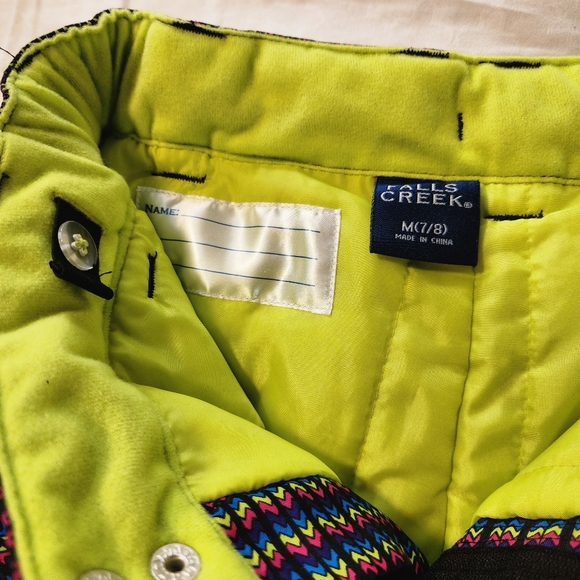 Falls Creek Snow/Ski Pants Size 7/8 - Picture 4 of 9